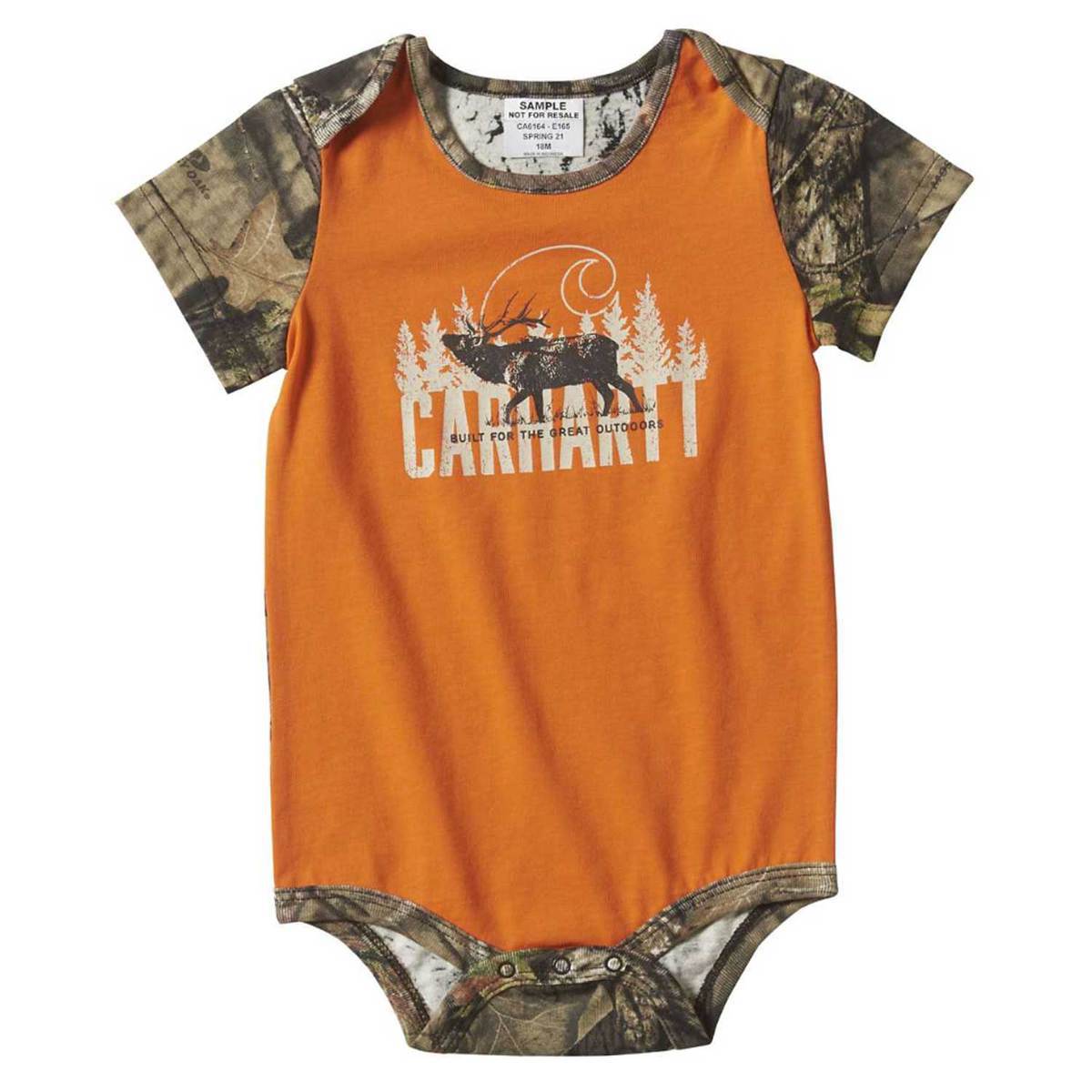 Carhartt Boys' Camo Elk Bodyshirt Carhartt Boys' Camo Elk Bodyshirt