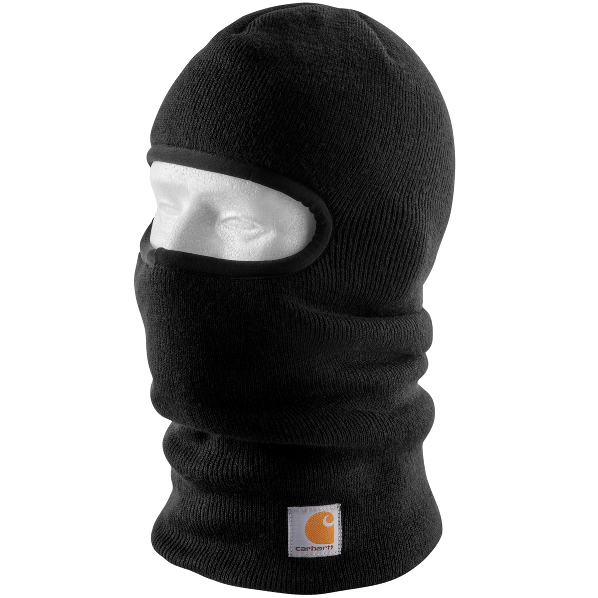 Carhartt Knit Insulated Face Mask - Black - Black One Size Fits Most Carhartt Knit Insulated Face Mask - Black - Black One Size Fits Most
