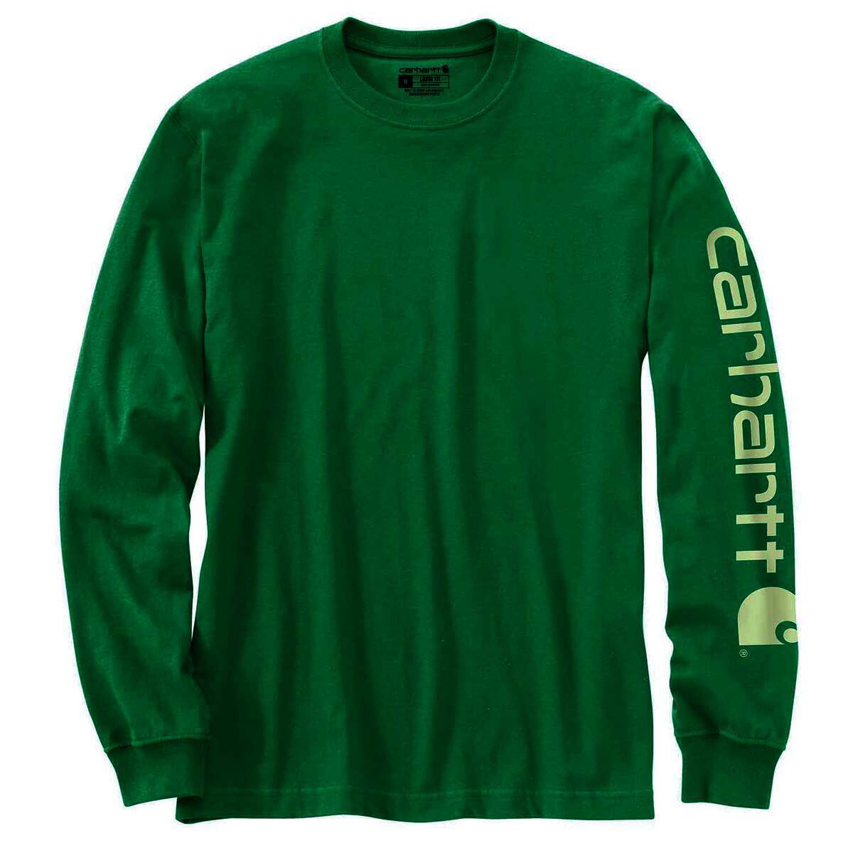 Carhartt Men's Logo Long Sleeve Work Shirt Carhartt Men's Logo Long Sleeve Work Shirt