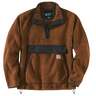 Carhartt Men's Relaxed Fit Snap Front Fleece Jacket