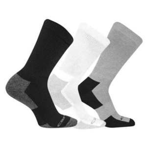 Carhartt Men's All Season Work Socks - Black/White/Gray - L