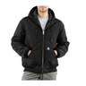 Carhartt Men's Arctic Extremes Rain Defender Quilt Lined Insulated Jacket - Black - L Tall - Black L Tall