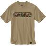 Carhartt Men's Camo Logo Short Sleeve Work Shirt