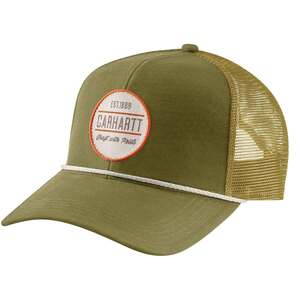Carhartt Men's Craft Patch Canvas Mesh Back Adjustable Hat