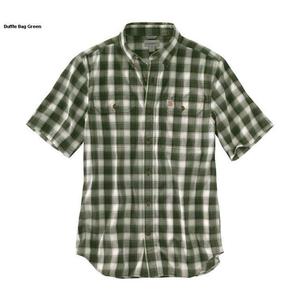 Carhartt Men's Fort Plaid Short Sleeve Shirt