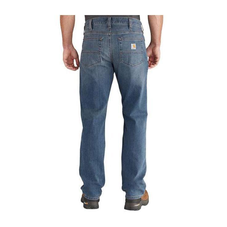Carhartt Men's Full Swing Relaxed Straight Jeans - Dark Washed Out Blue - 44X30 - Dark Washed Out Blue 44X30 Carhartt Men's Full Swing Relaxed Straight Jeans - Dark Washed Out Blue - 44X30 - Dark Washed Out Blue 44X30