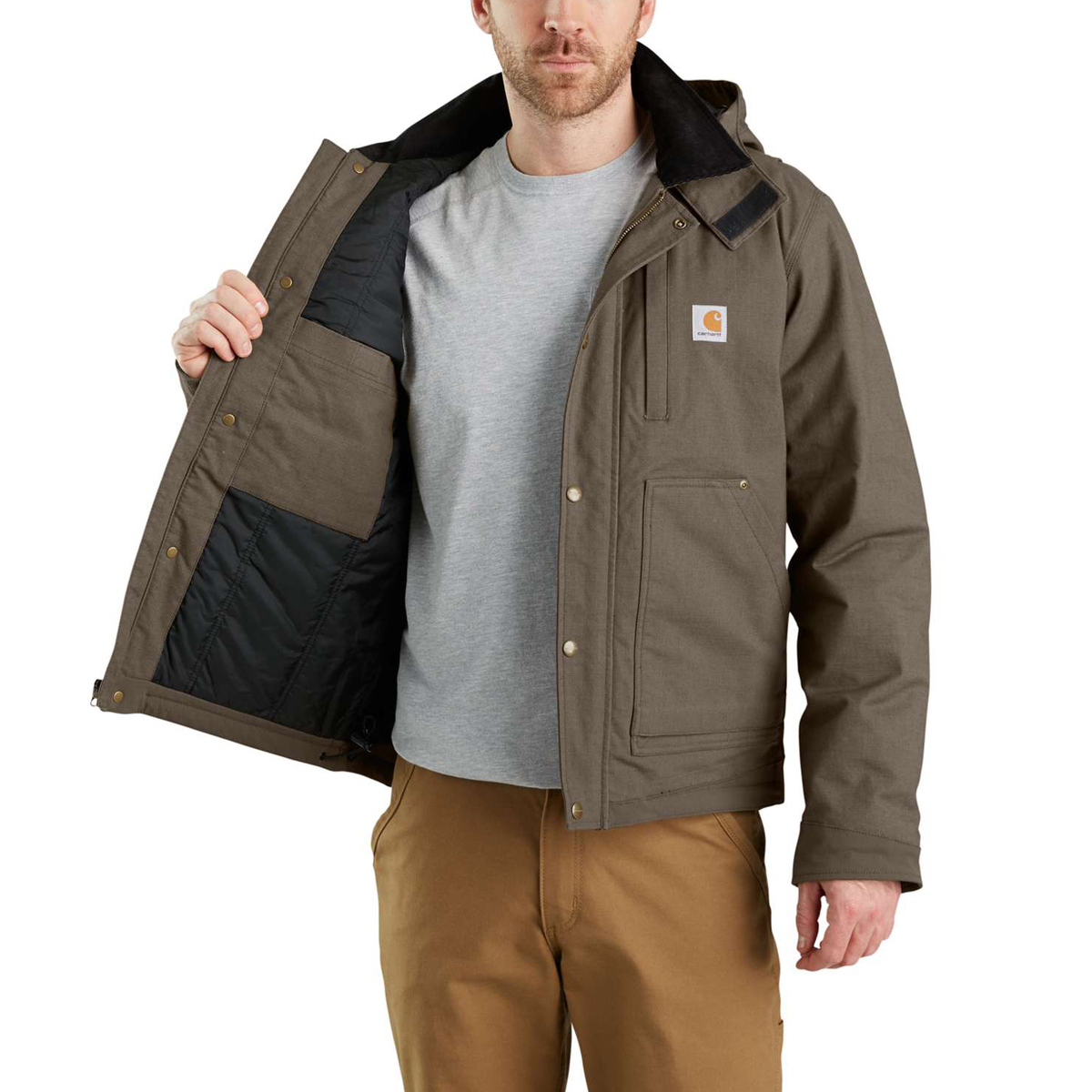 Carhartt Men's Full Swing Steel Work Jacket - Tarmac - XXL - Tarmac XXL ...