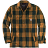 Carhartt Men's Heavyweight Flannel Sherpa Lined Shirt Jacket