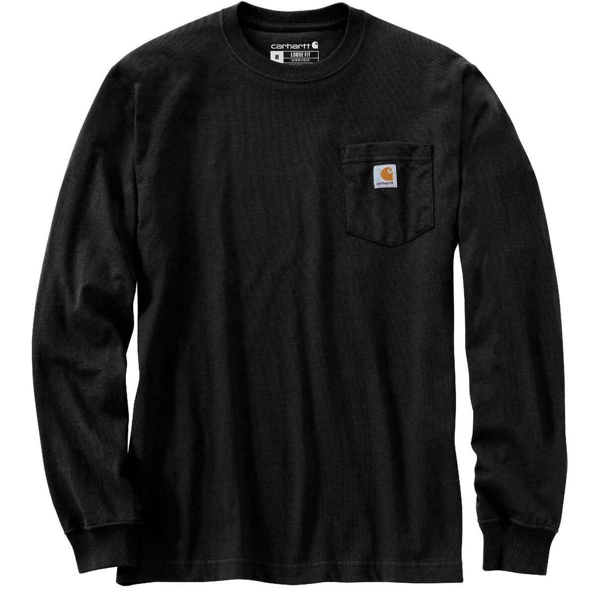 Carhartt Men's Loose Fit Heavyweight Duck Graphic Long Sleeve Work Shirt - Black - 3XL - Black 3XL Carhartt Men's Loose Fit Heavyweight Duck Graphic Long Sleeve Work Shirt - Black - 3XL - Black 3XL