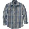 Carhartt Men's Loose Fit Heavyweight Flannel Plaid Long Sleeve Work Shirt