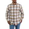 Carhartt Men's Loose Fit Heavyweight Plaid Long Sleeve Shirt