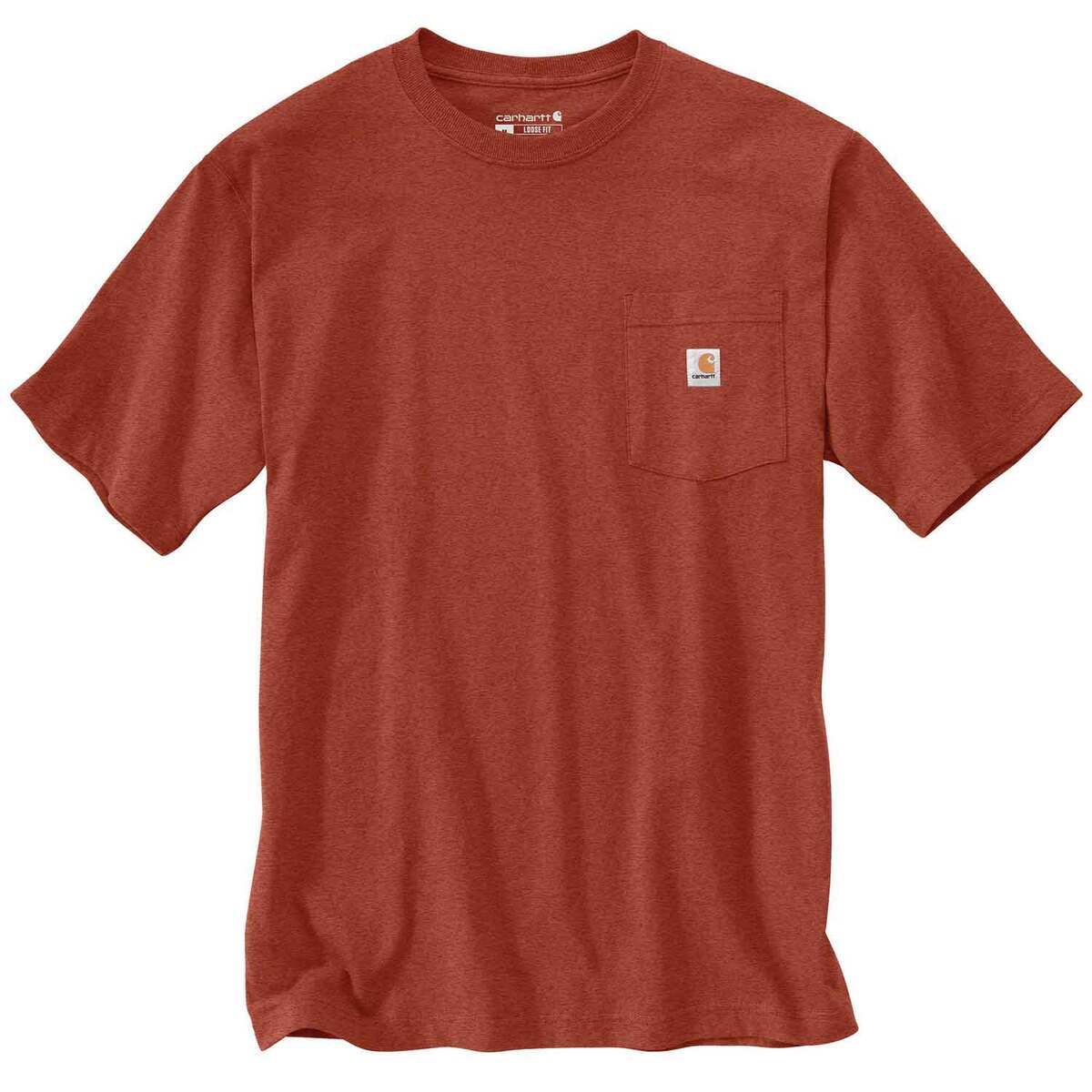 Carhartt Men's Loose Fit Heavyweight Short Sleeve Work Shirt Carhartt Men's Loose Fit Heavyweight Short Sleeve Work Shirt
