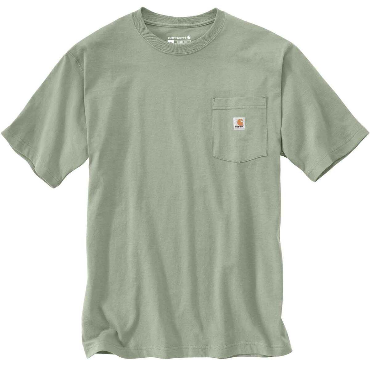 Carhartt Men's Loose Fit Heavyweight Short Sleeve Work Shirt Carhartt Men's Loose Fit Heavyweight Short Sleeve Work Shirt