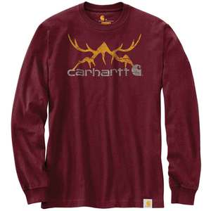 Carhartt Men's Original Fit Graphic Long Sleeve Shirt