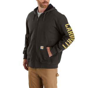 Carhartt Men's Rain Defender Fleece Lined Work Sweatshirt - Peat - XXL