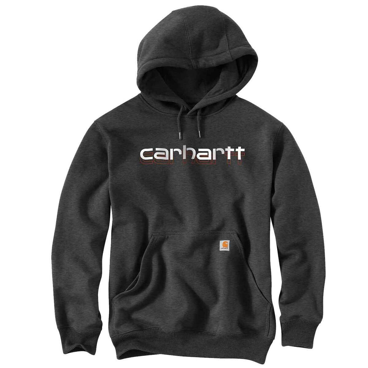 Carhartt Men's Rain Defender Logo Graphic Casual Hoodie Carhartt Men's Rain Defender Logo Graphic Casual Hoodie