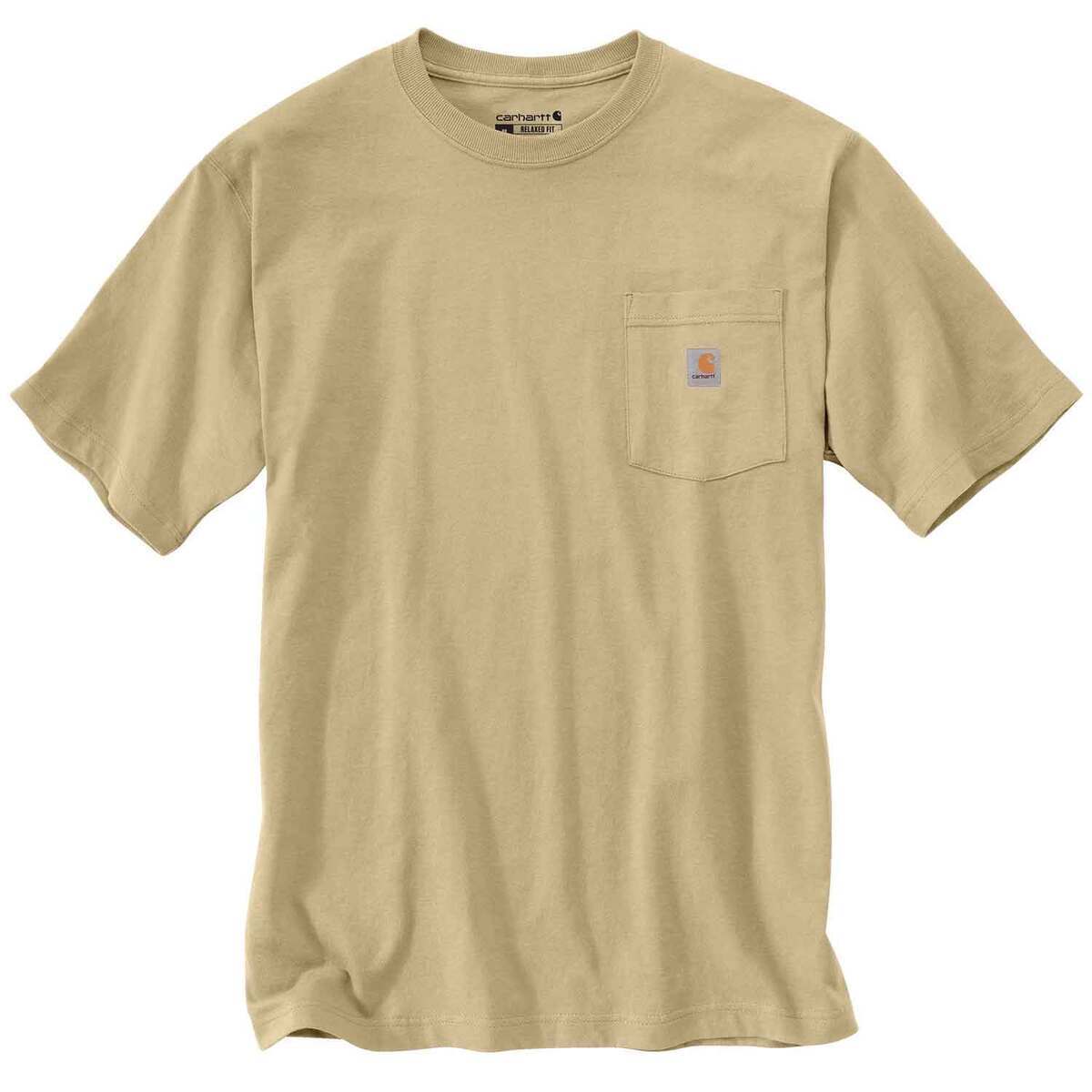 Carhartt Men's Relaxed Fit Lightweight C Graphic Short Sleeve Work Shirt Carhartt Men's Relaxed Fit Lightweight C Graphic Short Sleeve Work Shirt