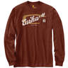 Carhartt Men's Relaxed Fit Logo Long Sleeve Shirt