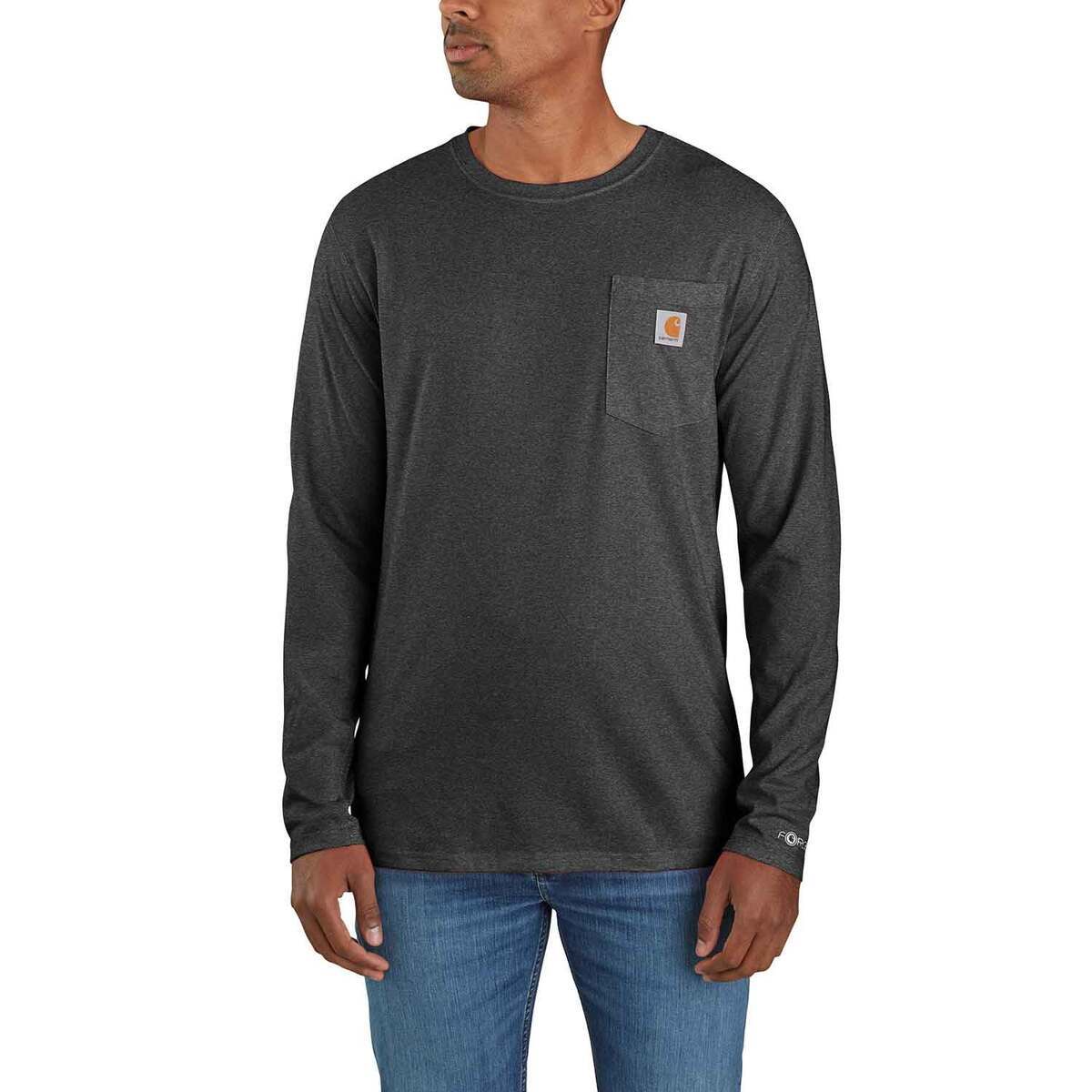 Carhartt Men's Force Relaxed Fit Midweight Long Sleeve Work Shirt Carhartt Men's Force Relaxed Fit Midweight Long Sleeve Work Shirt