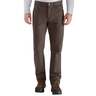 Carhartt Men's Rugged Flex Canvas 5-Pocket Relaxed Fit Work Pants - Dark Coffee - 42X32 - Dark Coffee 42X32