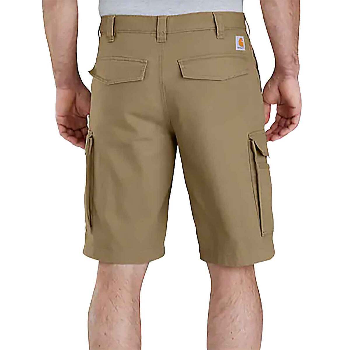 Carhartt Men's Rugged Flex Relaxed Fit Canvas Cargo Work Shorts Carhartt Men's Rugged Flex Relaxed Fit Canvas Cargo Work Shorts