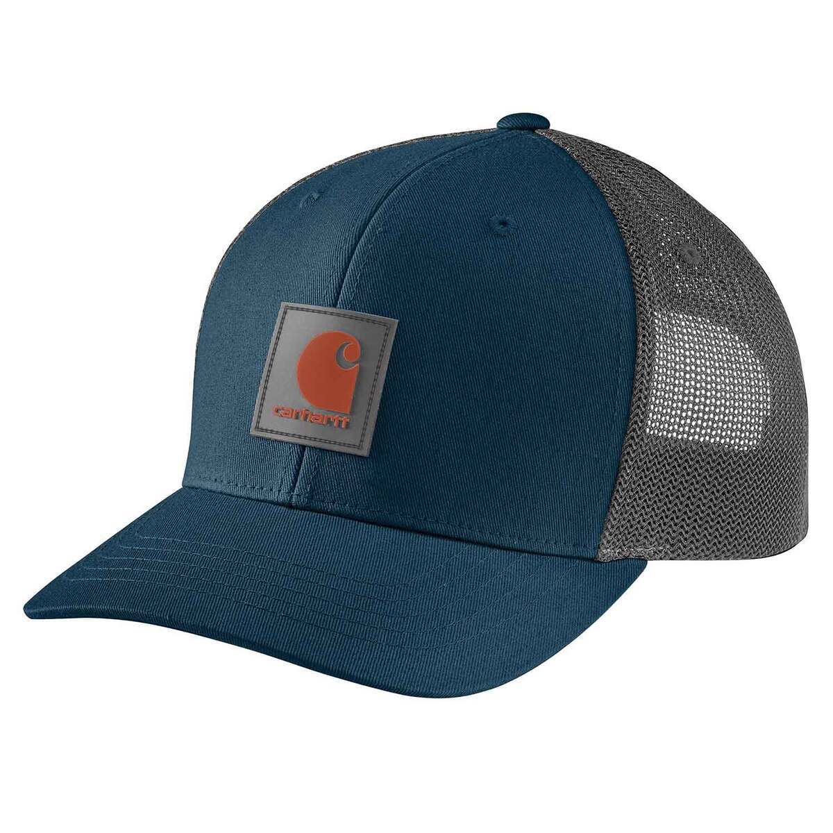 Carhartt Men's Rugged Flex Twill Mesh-Back Logo Patch Trucker Hat Carhartt Men's Rugged Flex Twill Mesh-Back Logo Patch Trucker Hat