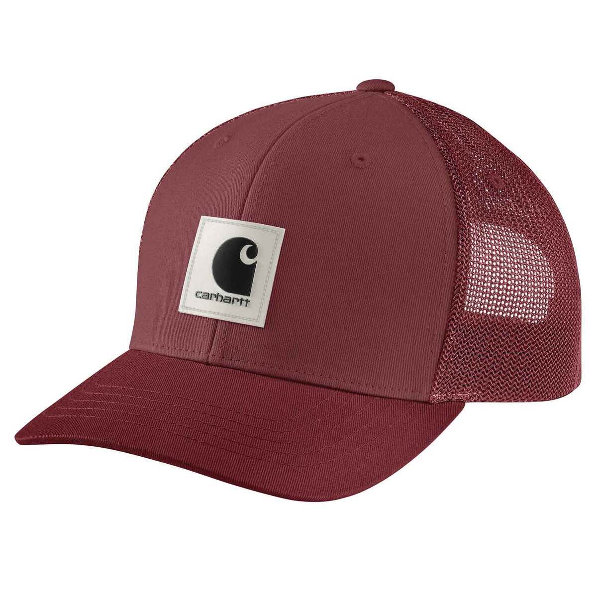 Carhartt Men's Rugged Flex Twill Mesh-Back Logo Patch Trucker Hat Carhartt Men's Rugged Flex Twill Mesh-Back Logo Patch Trucker Hat