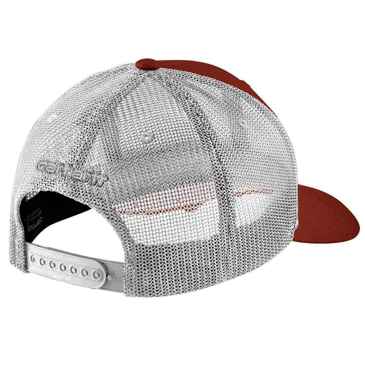 Carhartt Men's Rugged Flex Twill Mesh-Back Logo Patch Trucker Hat ...