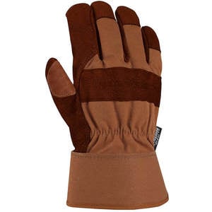 Carhartt Men's Safety Cuff Work Gloves - Carhartt Brown - XXL