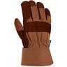 Carhartt Men's Safety Cuff Work Gloves - Carhartt Brown - XXL - Carhartt Brown XXL