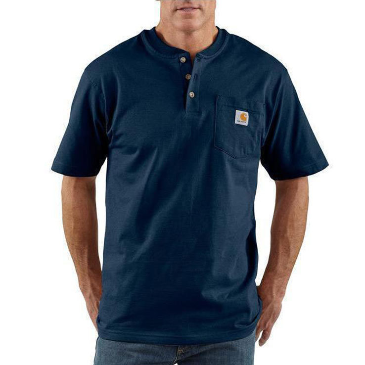 Carhartt Men's Short Sleeve Workwear Henley Carhartt Men's Short Sleeve Workwear Henley