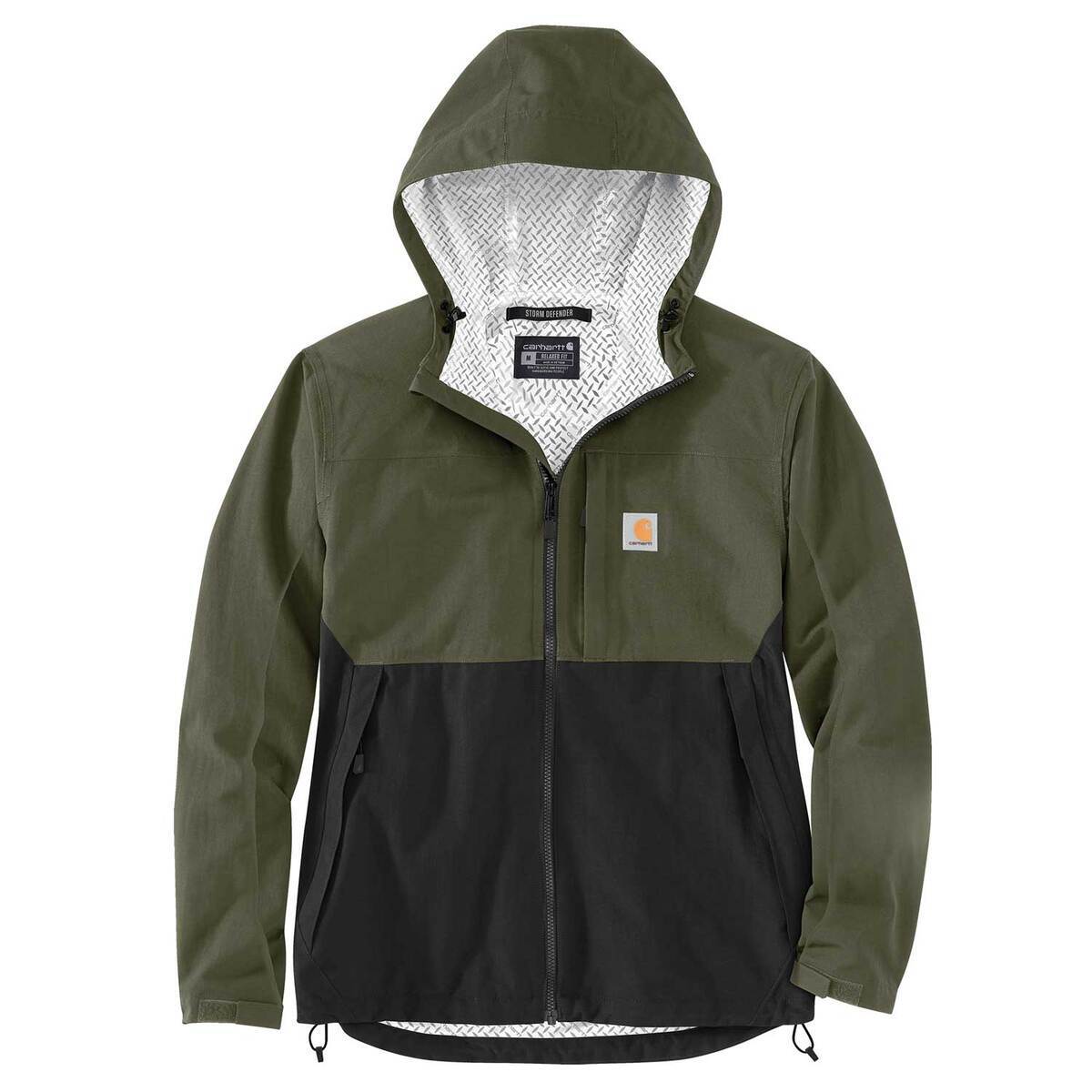 Carhartt Men's Storm Defender Packable Rain Jacket Carhartt Men's Storm Defender Packable Rain Jacket