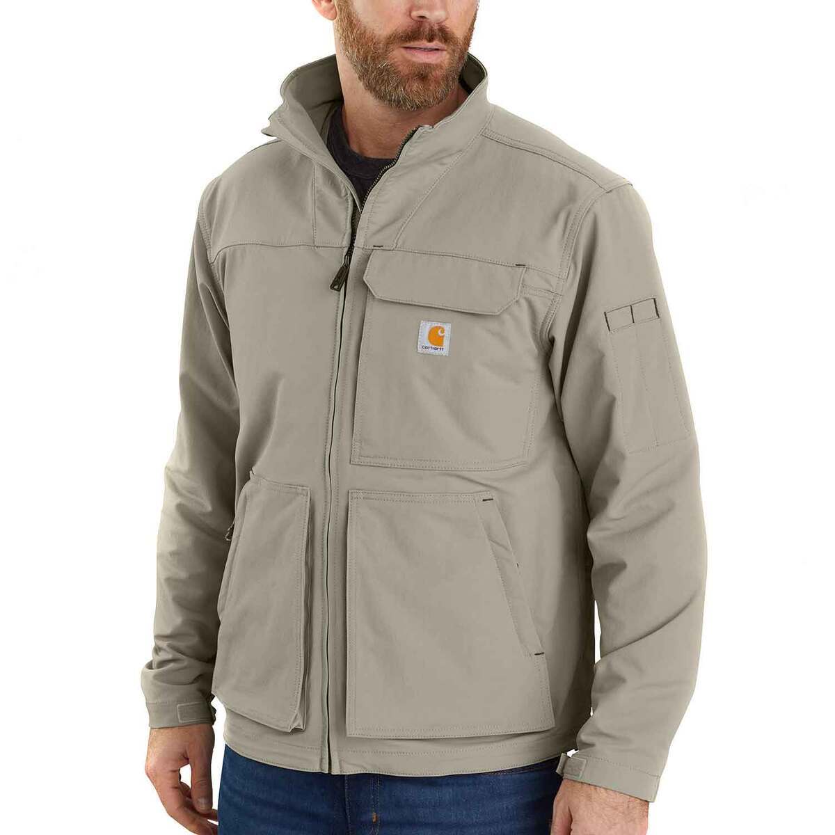 Carhartt Men's Super Dux Mock Neck Work Jacket | Sportsman's Warehouse