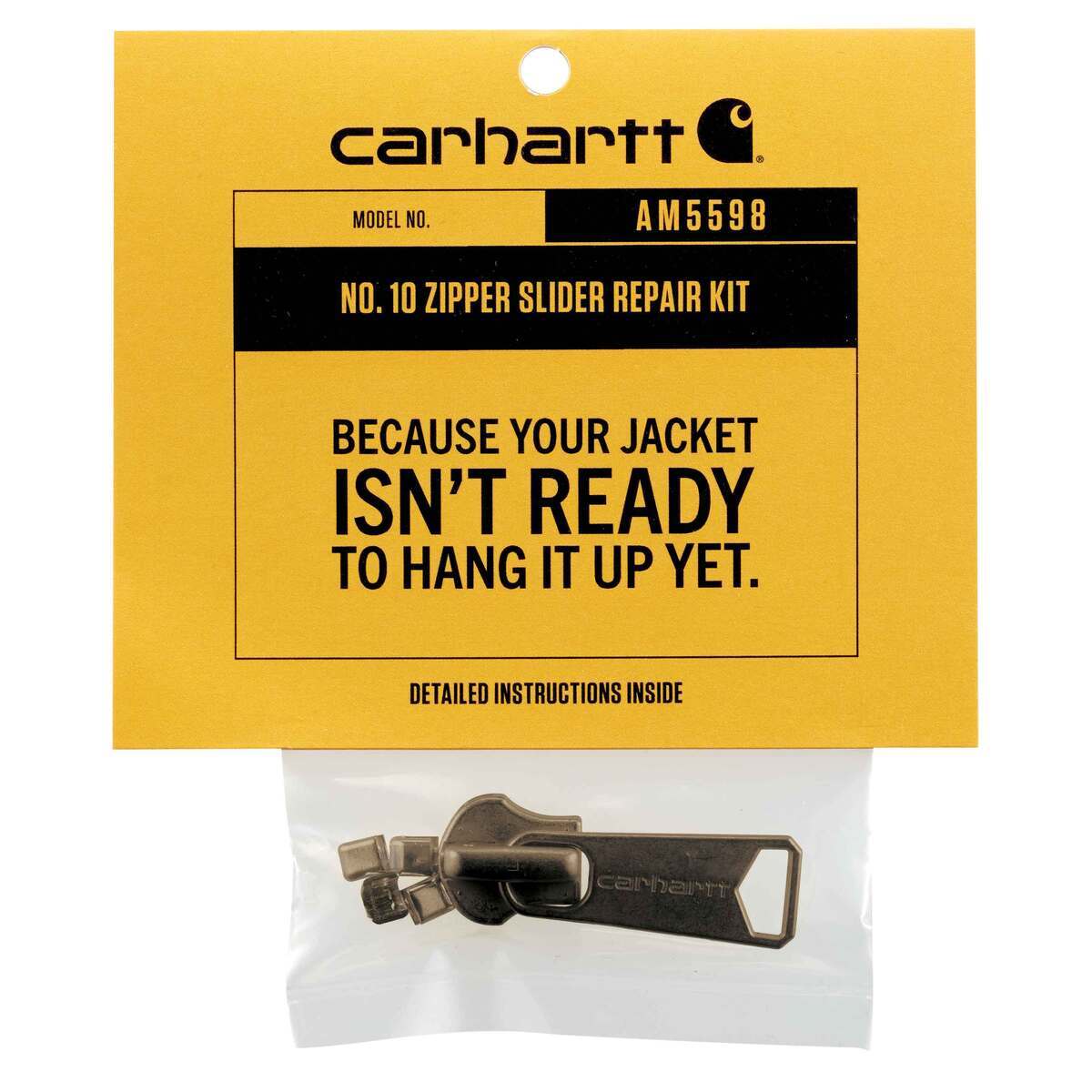 Carhartt No. 10 Zipper Slider Repair Kit Carhartt No. 10 Zipper Slider Repair Kit