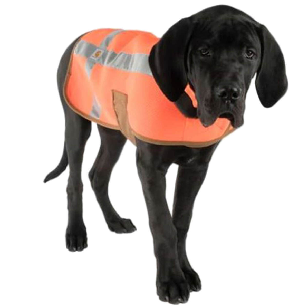Carhartt Orange Safety Vest - Medium - Orange/Gray/Brown Medium Carhartt Orange Safety Vest - Medium - Orange/Gray/Brown Medium