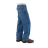 Carhartt Relaxed Fit Straight Leg Flannel Lined Jean - Dark Blue - 38X32 - Dark Blue 38X32