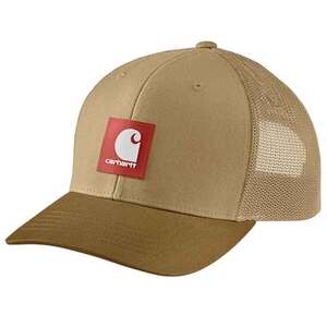 Carhartt Rugged Flex Twill Mesh-Back Logo Patch Trucker Hat
