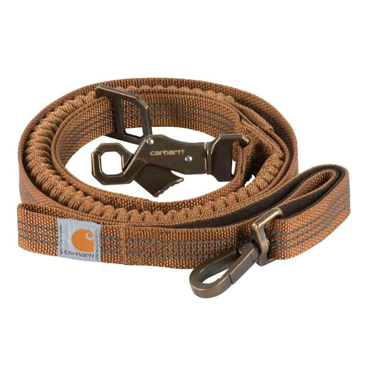 Carhartt Shock Absorbing Control Leash - Carhartt Brown/Dark Brown - Carhartt Brown/Dark Brown Carhartt Shock Absorbing Control Leash - Carhartt Brown/Dark Brown - Carhartt Brown/Dark Brown