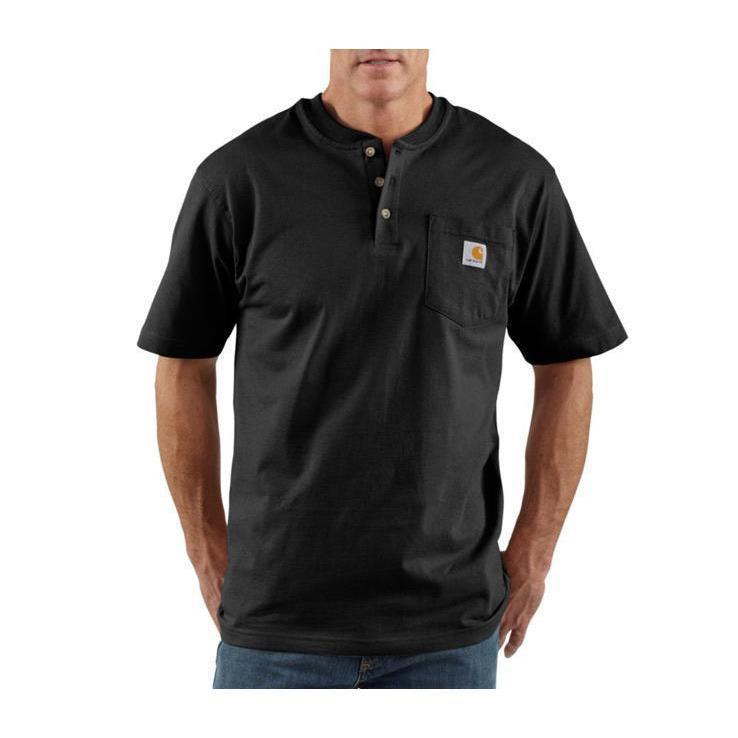 Carhartt Men's Short Sleeve Workwear Henley Carhartt Men's Short Sleeve Workwear Henley