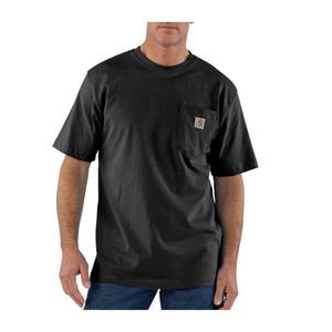 Carhartt Men's K87 Short Sleeve Work Shirt - Black - XL | Sportsman's ...