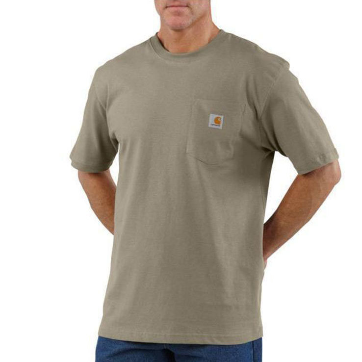 Carhartt Men's K87 Short Sleeve Work Shirt Carhartt Men's K87 Short Sleeve Work Shirt