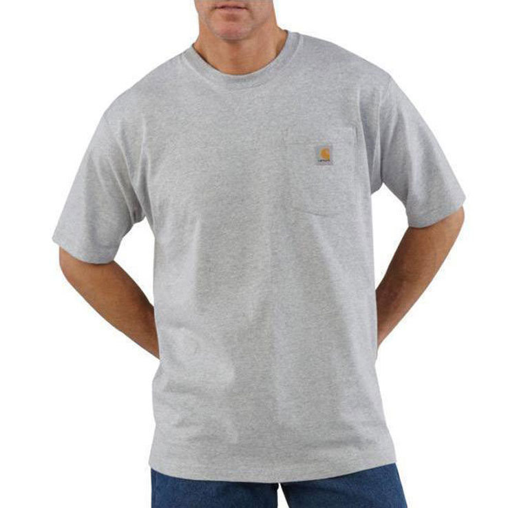Carhartt Men's K87 Short Sleeve Work Shirt Carhartt Men's K87 Short Sleeve Work Shirt