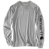 Carhartt Loose Fit Heavyweight Logo Sleeve Long Sleeve Work Shirt