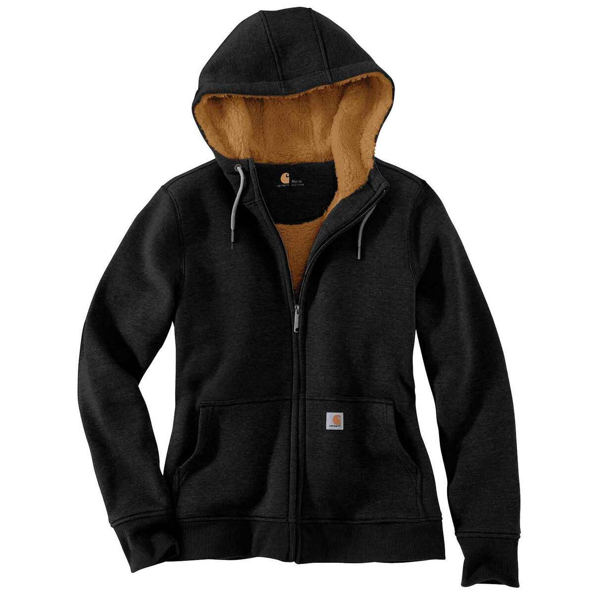 Carhartt Women's Clarksburg Full Zip Casual Jacket - Black - L - Black ...