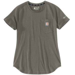 Carhartt Women's Force Relaxed Fit Midweight Pocket Work Shirt