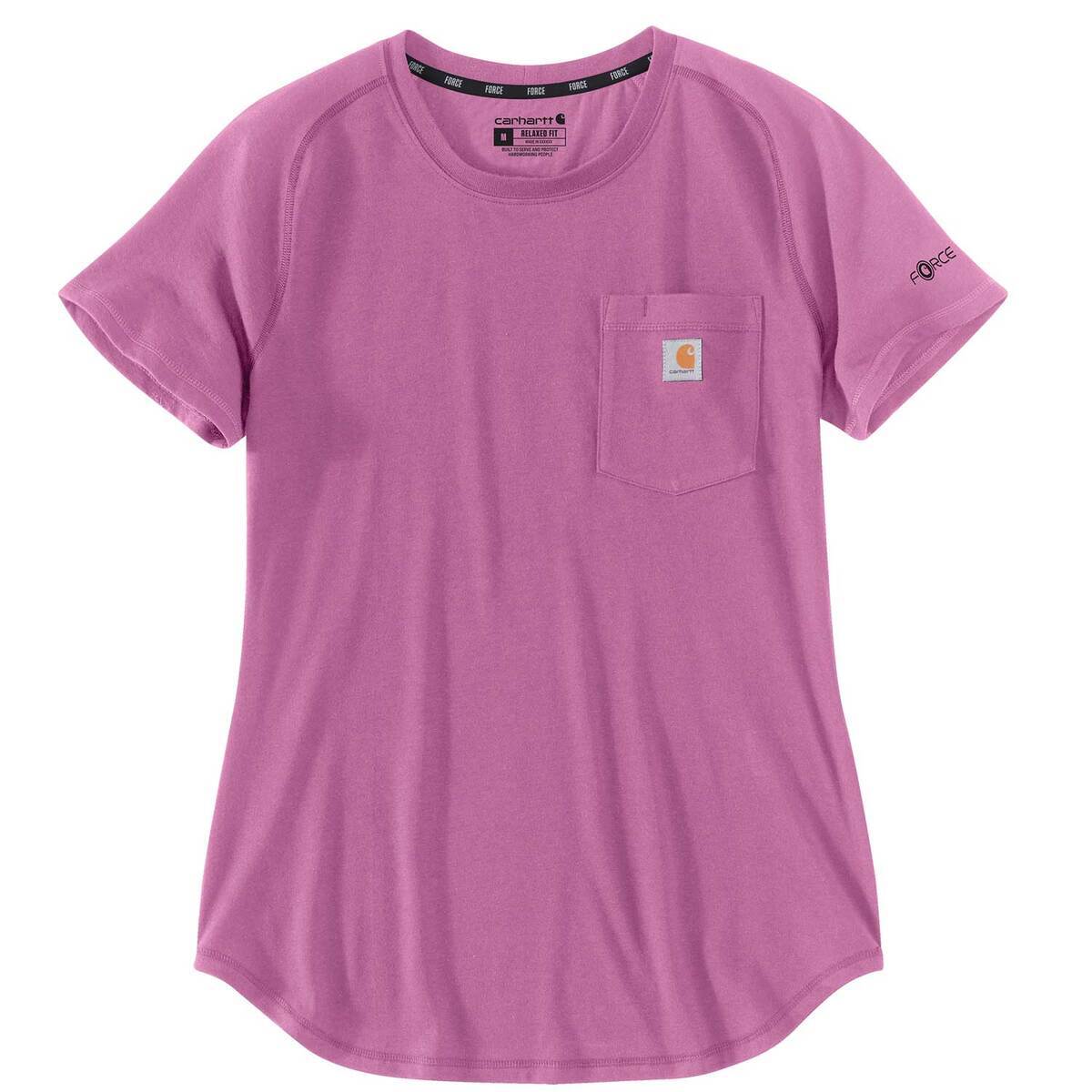 Carhartt Women's Force Relaxed Fit Pocket Short Sleeve Casual Shirt Carhartt Women's Force Relaxed Fit Pocket Short Sleeve Casual Shirt