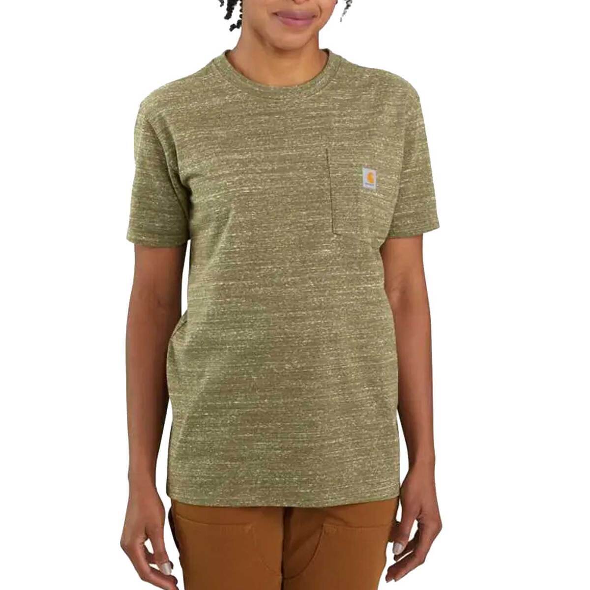 Carhartt Women's Heavyweight Pocket Short Sleeve Shirt Carhartt Women's Heavyweight Pocket Short Sleeve Shirt
