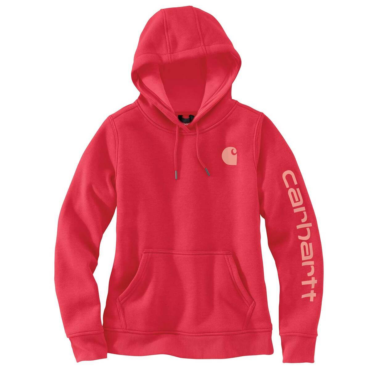 Carhartt Women's Midweight Logo Sleeve Graphic Hoodie Carhartt Women's Midweight Logo Sleeve Graphic Hoodie