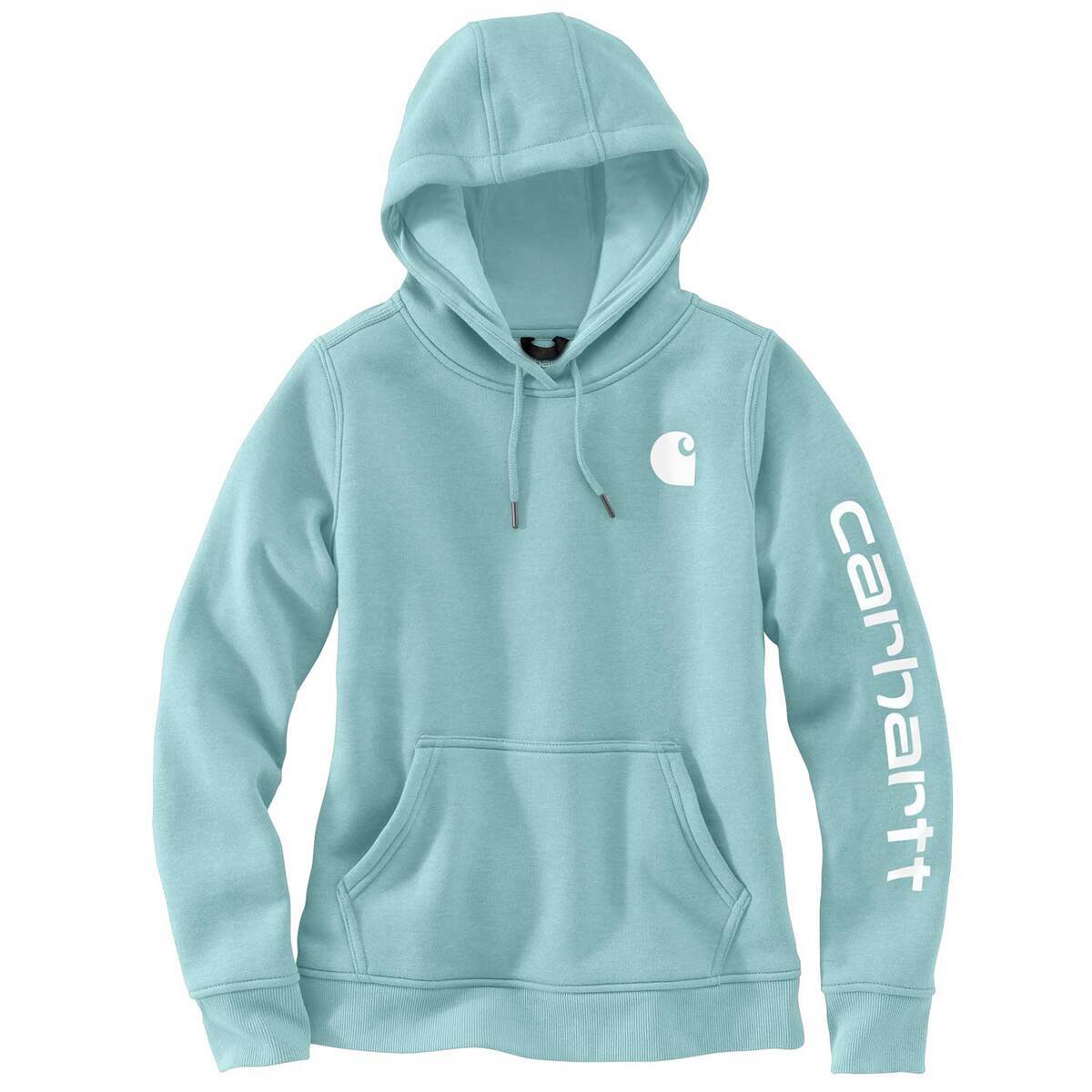 Carhartt Women's Midweight Logo Sleeve Graphic Hoodie Carhartt Women's Midweight Logo Sleeve Graphic Hoodie