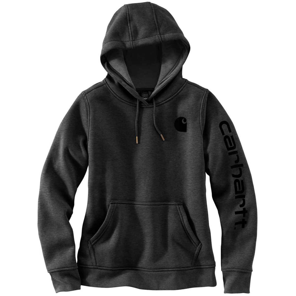 Carhartt Women's Midweight Logo Sleeve Graphic Sweatshirt Carhartt Women's Midweight Logo Sleeve Graphic Sweatshirt
